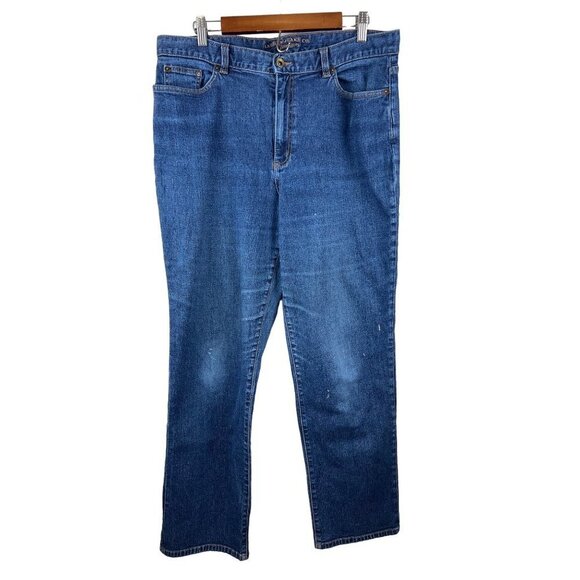 Ralph Lauren Premium Denim Jeans Boot Cut  Women's Size 16 - Picture 1 of 8